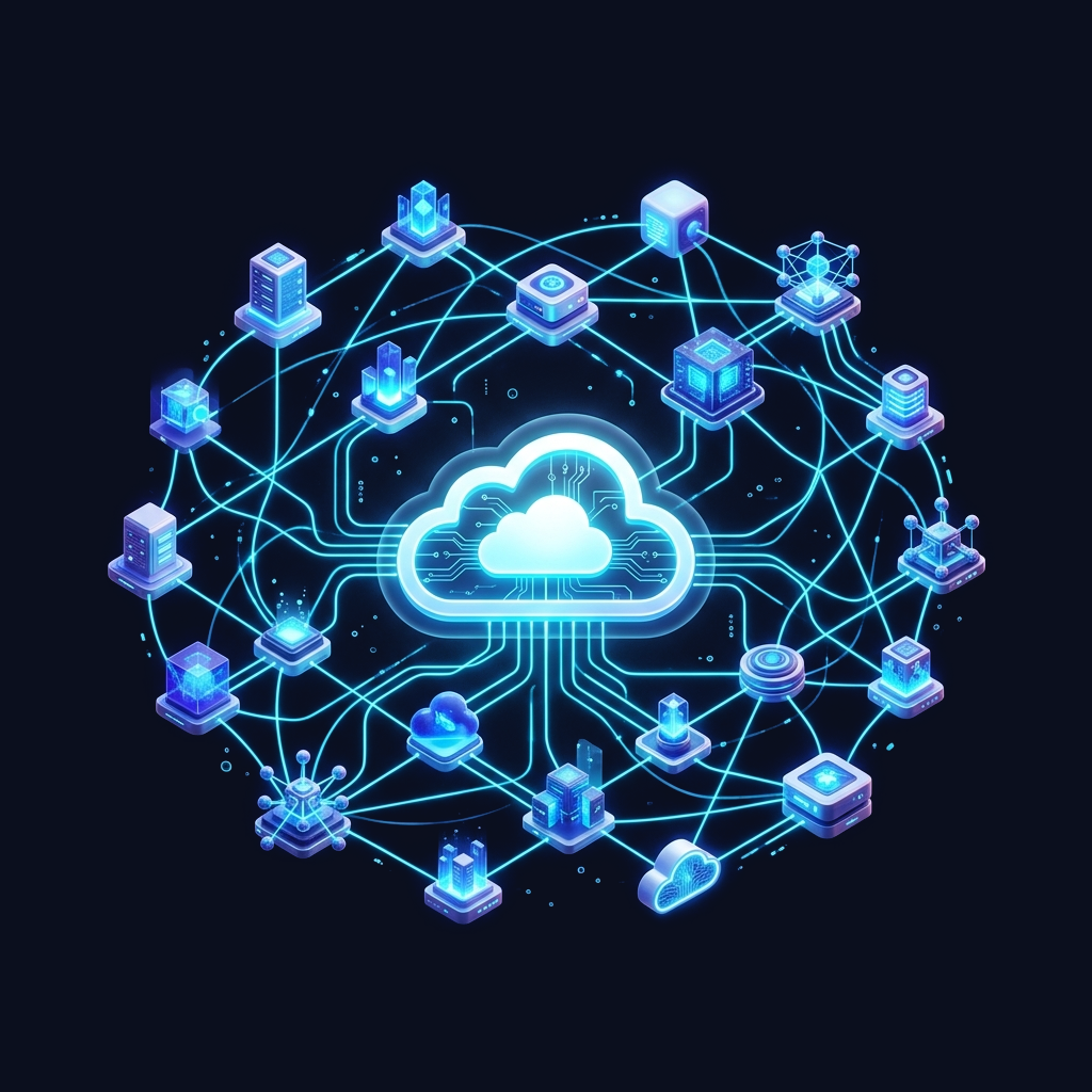 Cloud Architecture Illustration